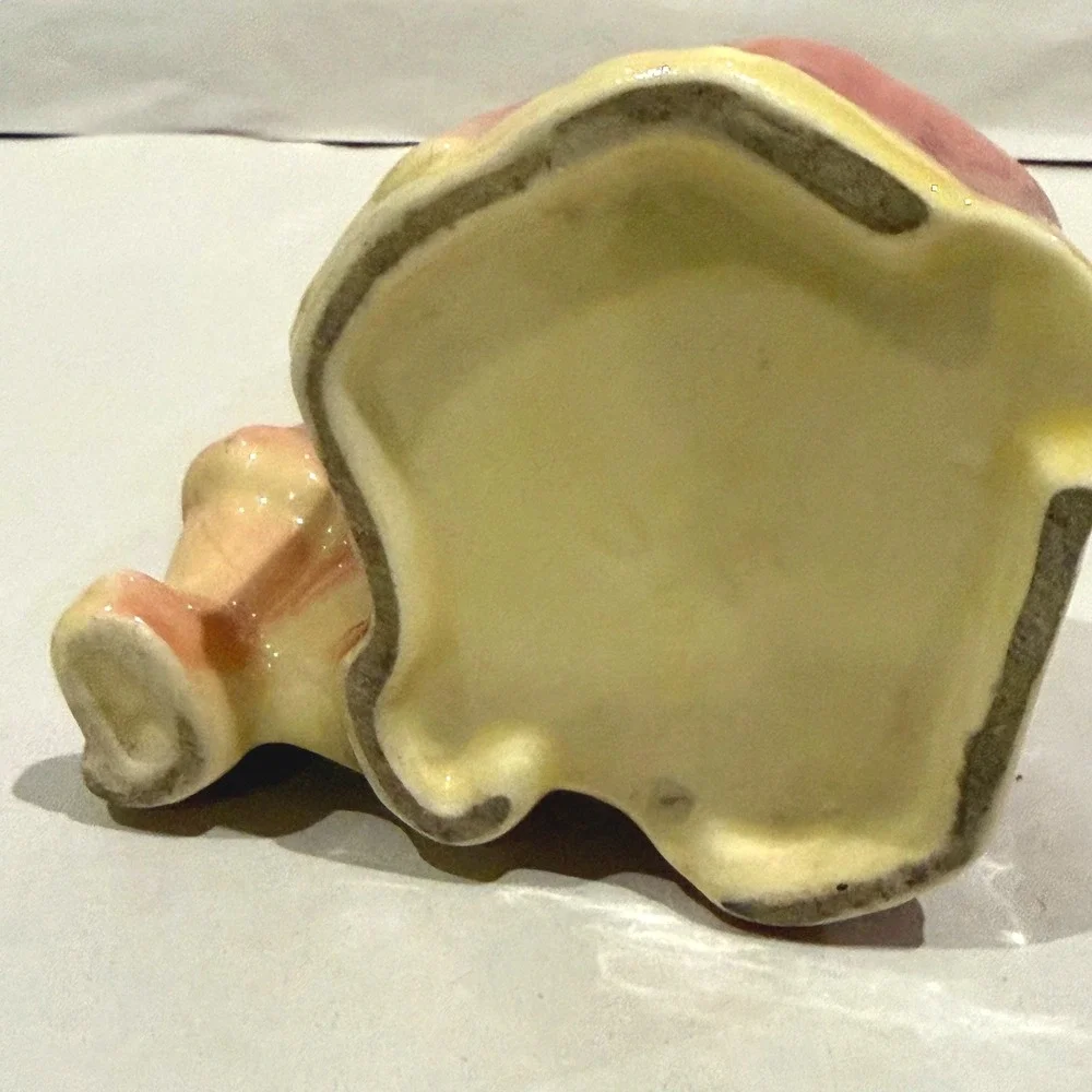 Shawnee Pottery 532 Little Fisher Boy Stump Planter‎ Figural USA 1950s